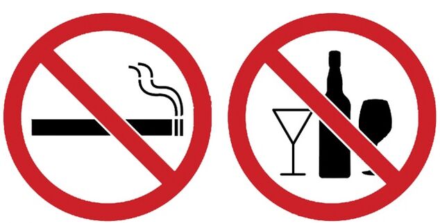 odvykanie od alkoholu a fajčenia pred zdvihnutím prsníkov