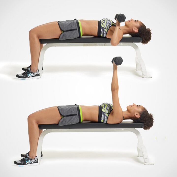 činkový bench press na zväčšenie pŕs